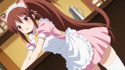 [アトリエくろてふ💞+👣] 特別版49 [Cat Maid猫耳メイド] Rin Natsume (Little Busters!) [94P] [AI Generated]