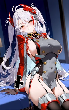 [Sonozaki_Nori] Prinz Eugen (REQUEST) - [42 Images] [AI Generated]
