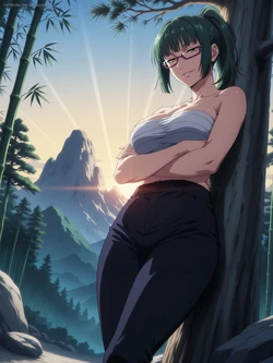 [artkoikoi] Maki Zen'In - Jujutsu Kaisen (FULL) (10-2026) [AI Generated]