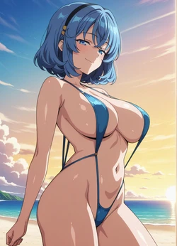 [a4ye Ai] Ikuko Onabuta (女部田 郁子) [AI Generated]