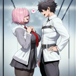 [EZNTR] Mash&Lilith 【BBC/NTR】 (no text) [AI Generated]