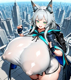 [Unreal Venus] Arknights Rosmontis (Venus Default) [AI Generated]