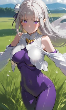 [Sonozaki_Nori] Emilia — [55 Images] [AI Generated]