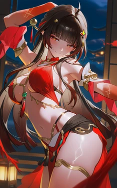 [Sonozaki_Nori] Lingsha (REQUEST) — [48 Images] [AI Generated]