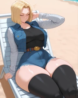[LilyChan33] Android 18 X BBC (Patreon) [AI Generated]