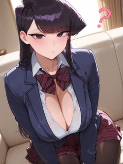 [LilyChan33] Komi Shouko X Tadano (Patreon) [AI Generated]