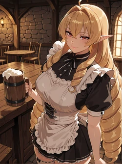 [LilyChan33] Elinalise Dragonroad X BBC | Mushoku Tensei (Patreon) [AI Generated]