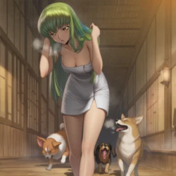 [Damsullol] CC x dog [AI Generated]