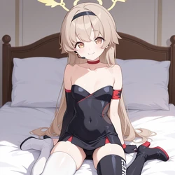 牧羊犬 - ブルーアーカイブ 阿慈谷ヒフミ レーシング [AI Generated]
