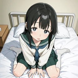 牧羊犬 - 生徒会にも穴はある 照井有栖 [AI Generated]