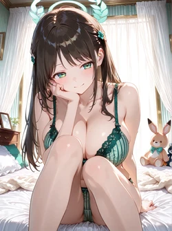 [AI Generated] ブルーアーカイブ 巨乳になった栗村アイリ