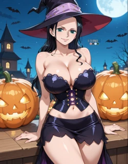 [EternoAI] | Nico Robin - Witch Halloween 2026 [AI Generated]