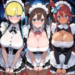 埖📛 - メイ(Rosa)/フウロ(Skyla)/カミツレ(Elesa) [AI Generated]