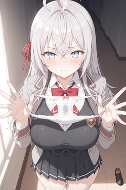 [AI Generated] アーリャ 下着見せ
