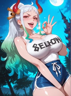 [Lizzy Art] Yamato | 115 Pics | One Piece (Patreon) [AI Generated]