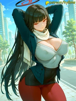 [FryTime] Rio - Blue Archive [AI Generated]