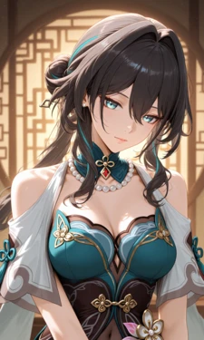 [Daewi] [Honkai: Star Rail] Ruan Mei (95p) (Patreon) [AI Generated]
