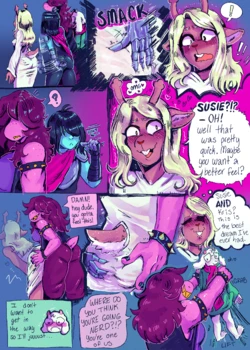 [CurrentlyTrAsh] Summertale/DeltaJune Pack Comic