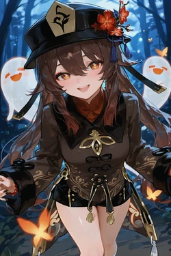 [clowenqq (krowenx)] Hu Tao 2 - Genshin Impact (Patreon) [AI Generated]