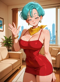 [Revy Neon] [Request] [BBC] Bulma - Dragon Ball Z (Patreon) [AI Generated]