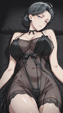  Black Lingerie Milf [AI Generated]