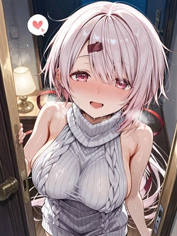 [AI Generated] 椎名さん新妻概念