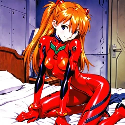 [tmvan] Asuka Langley (B-type) [500P] (Neon Genesis Evangelion) [AI Generated]