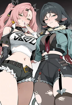 [KirinVex] [R18] Nicole Demara & Jane Doe ニコ・デマラ & ジェーン・ドゥ | Zenless Zone Zero (Patreon) [AI Generated]