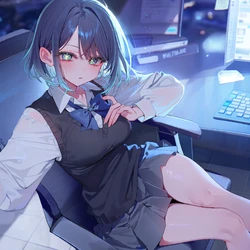 [Nnpr] Kurokawa Akane 1 (42 pics) (Patreon) [AI Generated]