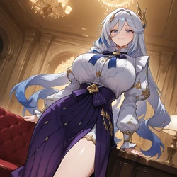 [Hentai IA]Honkai Impact 3RD Misteln Schariac Skin BBC(Patreon) [AI Generated]