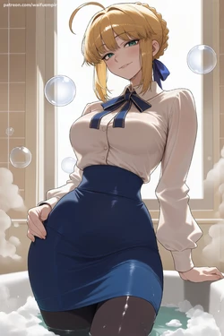 [Waifu Empire] Artoria Pendragon - Fate [AI Generated]