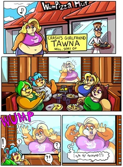 Tawna Bandicoot Stuffed Crust Comic by RoyalJellySandwich