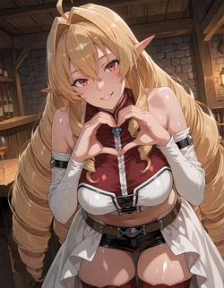 [Oki Senpai] 🍈🍈艾莉娜丽洁·多拉贡罗德 エリナリーゼ・ドラゴンロード Elinalise Dragonroad 【292 img】 (Patreon) [AI Generated]