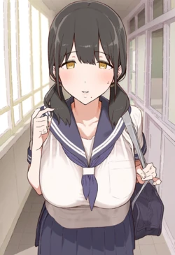 おさげちゃんの災難 [AI Generated]