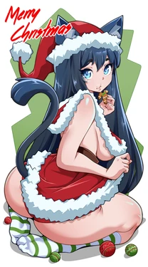 (BAYEUXMAN) NEKOGIRL CHRISTMAS