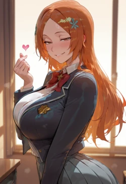 [RinAi] Orihime | Bleach - (261 images) #2 🔥 (Patreon) [AI Generated]