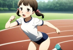 [saya] Doujima Nanako / Bloomers (Persona 4) [AI Generated]