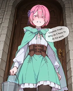 [Kyra] Ram's Memory Loss | Re:Zero | 85 Images [AI Generated]