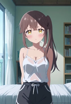 [Mackensky] Otonari-san／Kurosu-chan (Sasaki and Peeps) [AI Generated]
