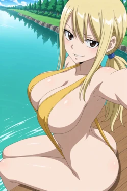  [artkymi] [Fairy Tail] Lucy Heartfilia [AI Generated]