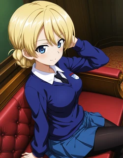 [azusa] ガールズ&パンツァー ダージリン(295P) Girls und Panzer – Darjeeling 295P [AI Generated]