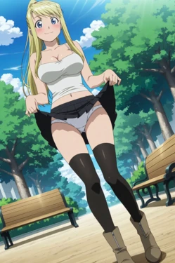 [artkymi] [Fullmetal Alchemist: Brotherhood] Winry Rockbell [AI Generated]