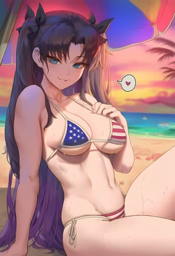 [Nakatori] Tohsaka Rin | Fate [Request] [AI Generated]