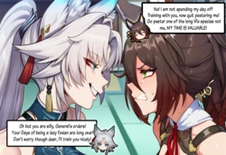 Fei Xiao x Tingyun [Madam Weaver] [AI Generated]