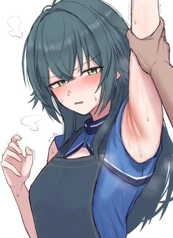 [あのなっつ] 手毬の蒸れ腋【無/微毛/黒ずみ/毛有】
