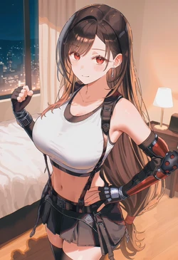 [Serain] NSFW | Tifa Lockhart | Final Fantasy VII | 165p (Patreon) [AI Generated]